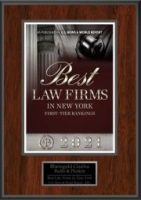 Best Law Firms In New York First-Tier Rankings